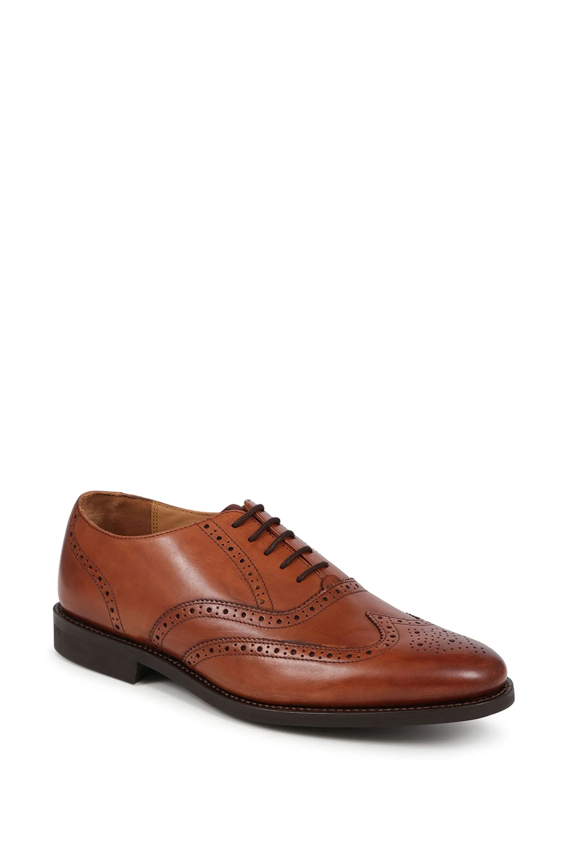 Jones Bootmaker - Mayfair Goodyear - Scarpe brogue Oxford rinforzate uomo in pelle nere     
